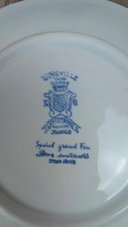 Tasse & soucoupe Lunéville spécial Grand Feu