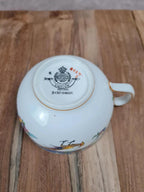Tasse & soucoupe Minton, modèle Sinclair, années 1920/30 🦚🌸