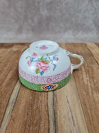 Tasse & sous - tasse Minton – décor floral chinois 🌸🐦