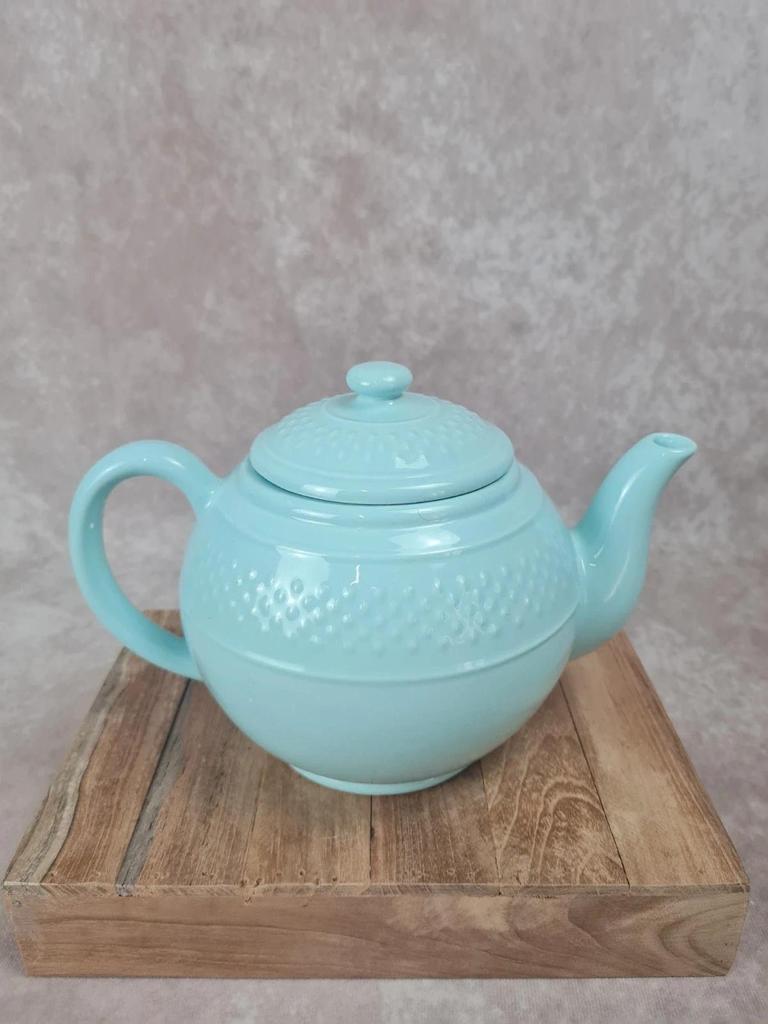 Théière & pot à lait « Grain de riz » Geneviève Lethu