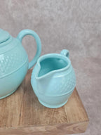 Théière & pot à lait « Grain de riz » Geneviève Lethu