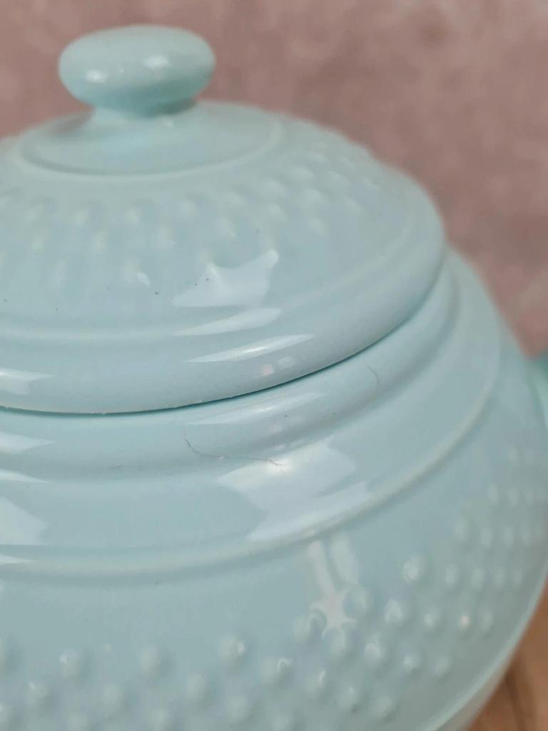Théière & pot à lait « Grain de riz » Geneviève Lethu