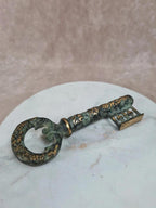 🔑 Tire - bouchon décoratif en forme de clé ancienne – métal patiné