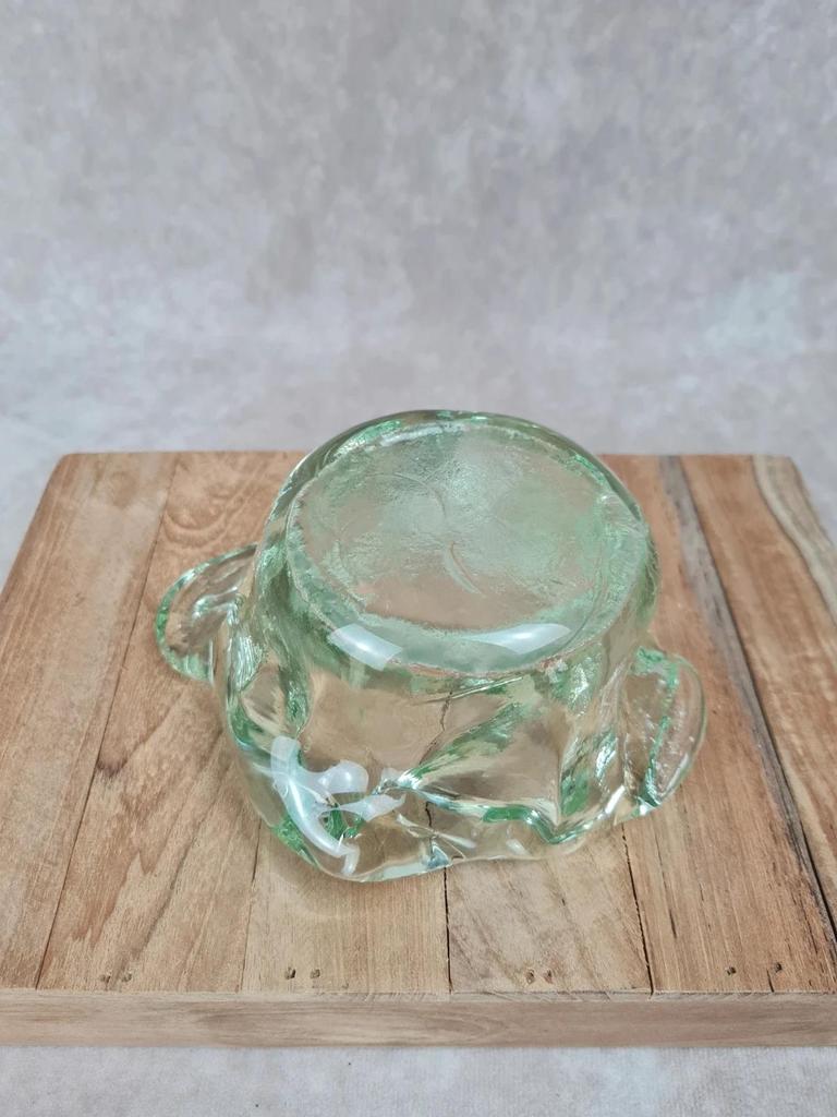 🪞 Vide - poche ou cendrier vintage en verre soufflé