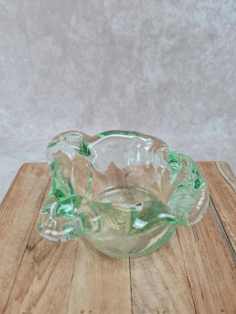 🪞 Vide - poche ou cendrier vintage en verre soufflé