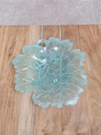 🍃 Vide - poche vintage en verre – Feuille de vigne