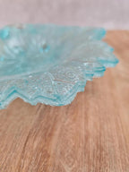 🍃 Vide - poche vintage en verre – Feuille de vigne