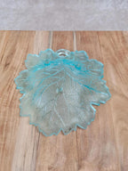 🍃 Vide - poche vintage en verre – Feuille de vigne
